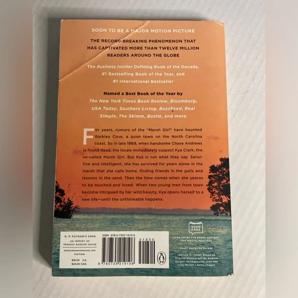 Where The Crawdads Sing
By: Delia Owens - Picture 3 of 4